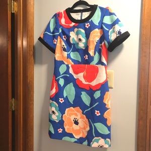 Kate spade flower blue dress size 10